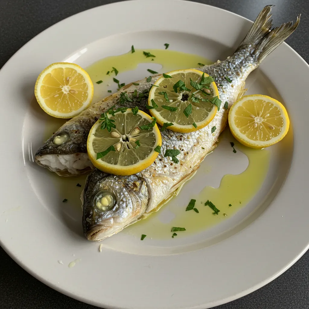 Mediterranean Baked Fish with Herbs and Lemon: A Quick & Flavorful Weeknight Masterpiece - secondary view